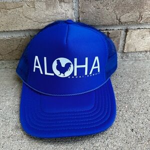 Aloha Kauai Hawaii trucker foam snapback hat